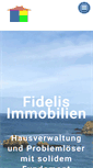 Mobile Screenshot of fidelis-immobilien.com